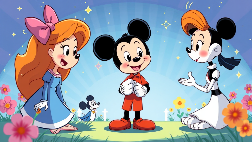 계약 내용 및 주요 조건 (cartoon 스타일)