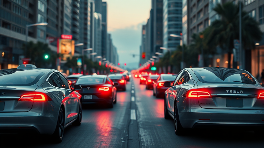 FSD (Full Self-Driving) 옵션 비교 (realistic 스타일)