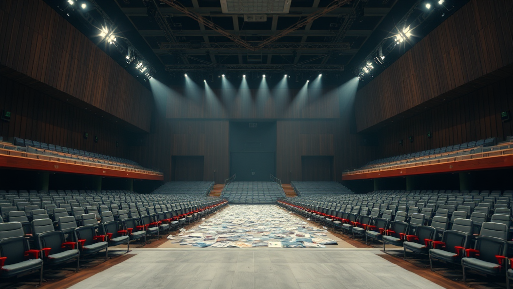 과거 콘서트 제한 사례는? (realistic 스타일)