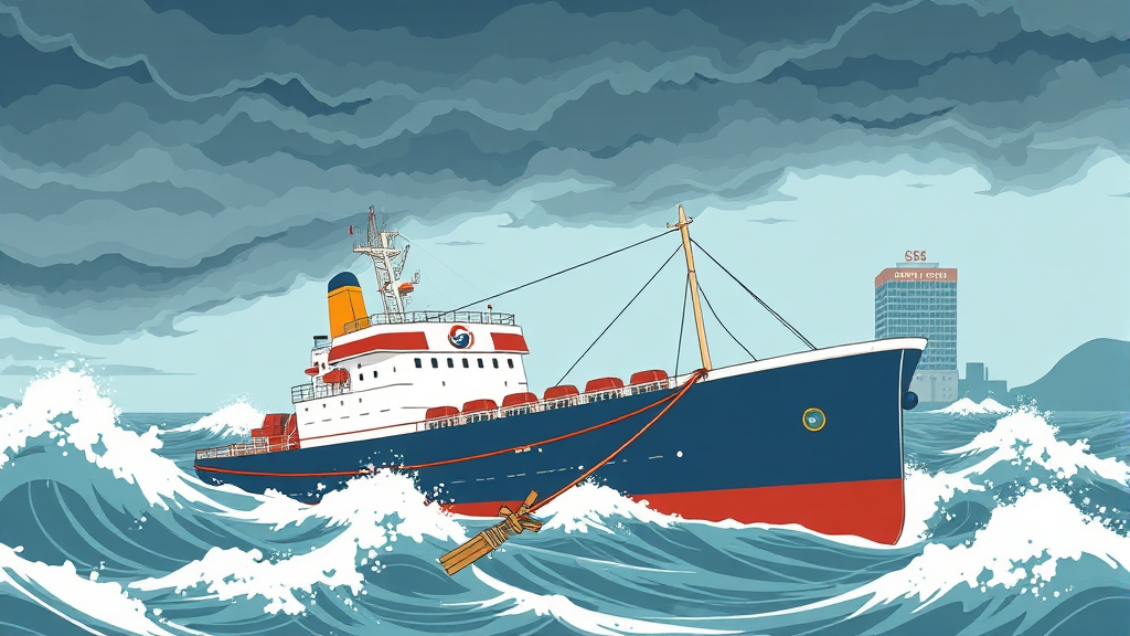 한국전력 주가 전망: 흑자 전환 분석, 목표 주가 & 투자 전략 A to Z 7 리스크 요인 & 투자 시 유의사항 (illustration 스타일)