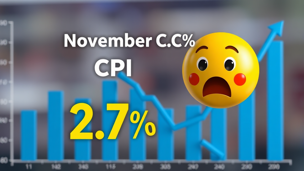 11월 미국 CPI 2.7% 발표: 물가 안정 신호? 시장 영향 & 투자 전략 2 11월 CPI: 예상 밑도는 상승률 (realistic 스타일)