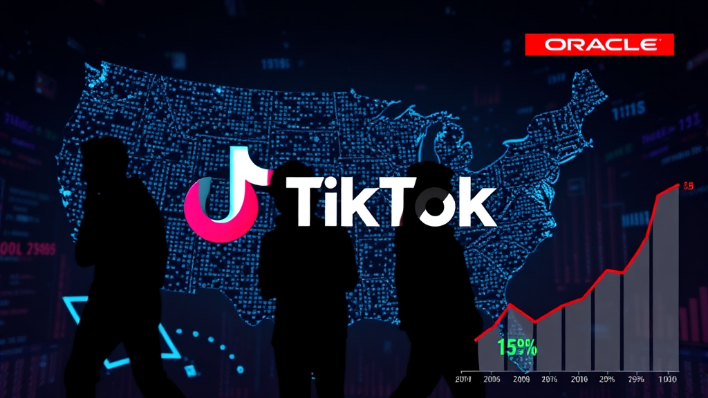 틱톡, 미국 시장 현황은? (realistic 스타일)