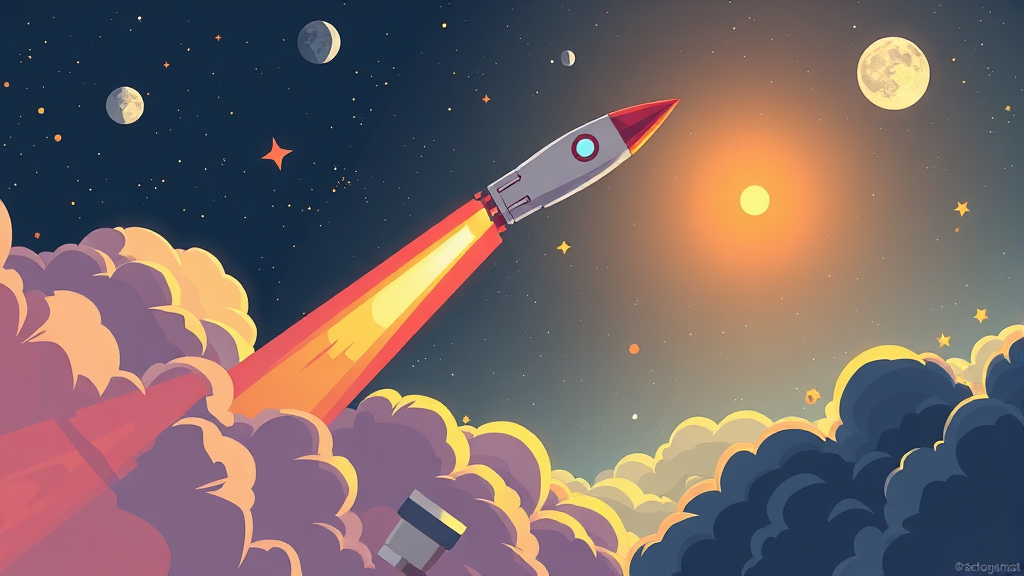 스페이스X 부품 공급망 현황 (illustration 스타일)