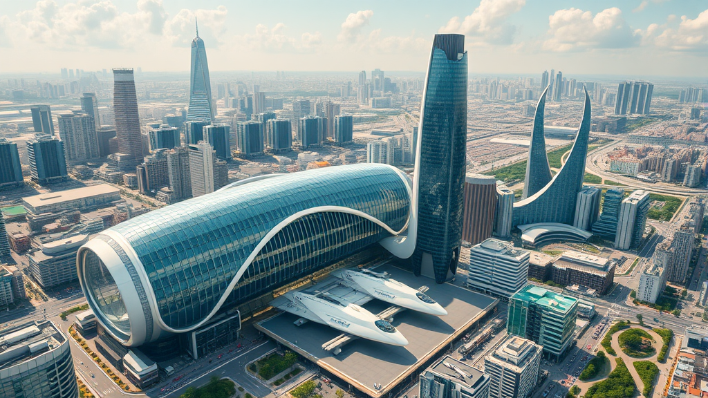 서울고속터미널, 어떻게 바뀔까? (realistic 스타일)