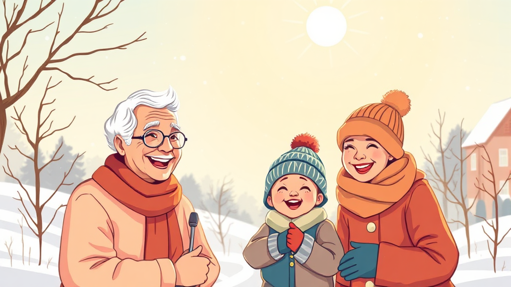 난방비 폭탄 걱정 끝! 정부 지원 정책 총정리: 에너지 바우처, 요금 경감 혜택 7 취약계층, 더 따뜻하게! (illustration 스타일)