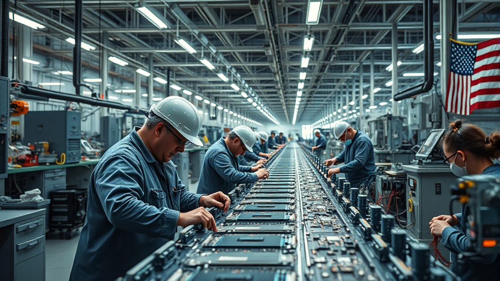 아이폰 18 카메라, 삼성 센서 탑재? 미국 생산 기지 구축 배경 6 미국 내 아이폰 부품 생산 확대 의미 (realistic 스타일)