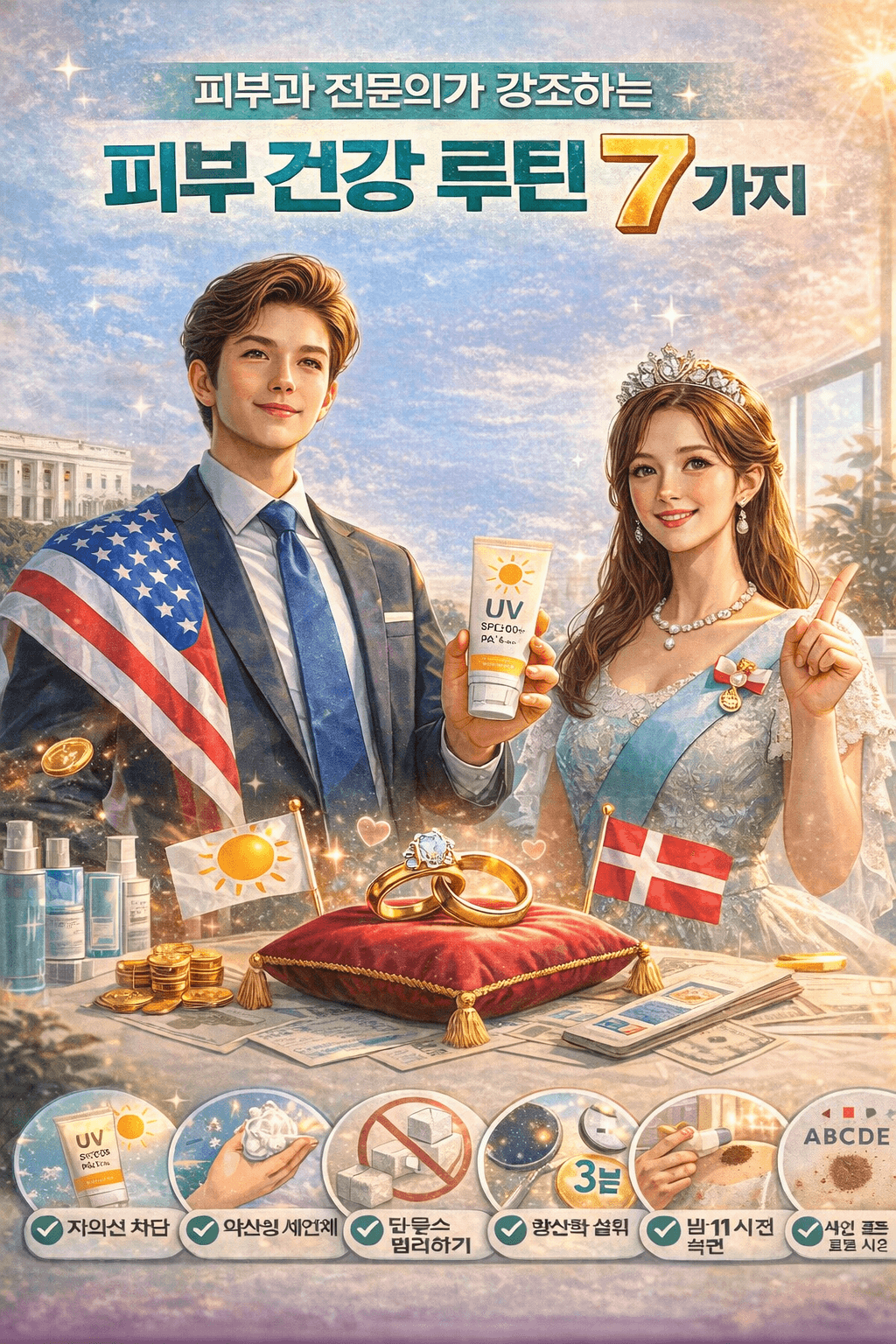 피부 건강 관련 이미지