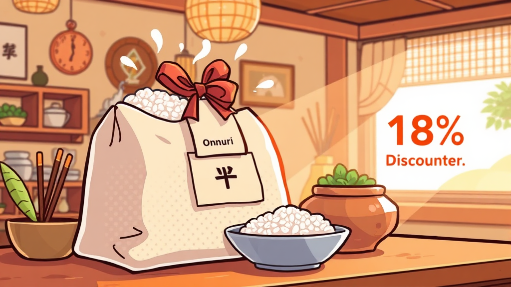 디지털 온누리상품권 상생페이백 총정리: 구매, 사용, 환급, 꿀팁 완벽 가이드 3 쌀 구매, 얼마나 저렴? (cartoon 스타일)