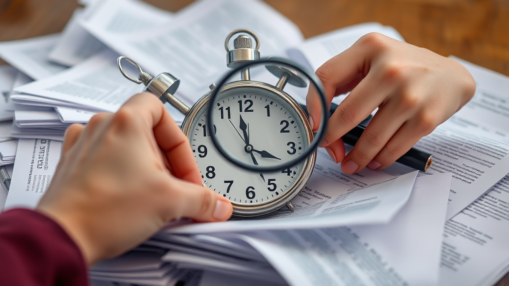 신청 시 유의사항, 꼭 확인하세요! (realistic 스타일)