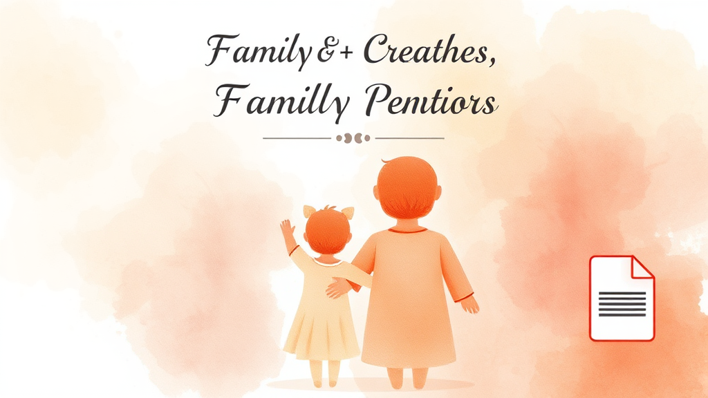 가족관계증명서 인터넷 발급 A to Z: 온라인 신청부터 PDF 저장까지! 7 PDF 저장 & 출력, 어렵지 않아요! (watercolor 스타일)