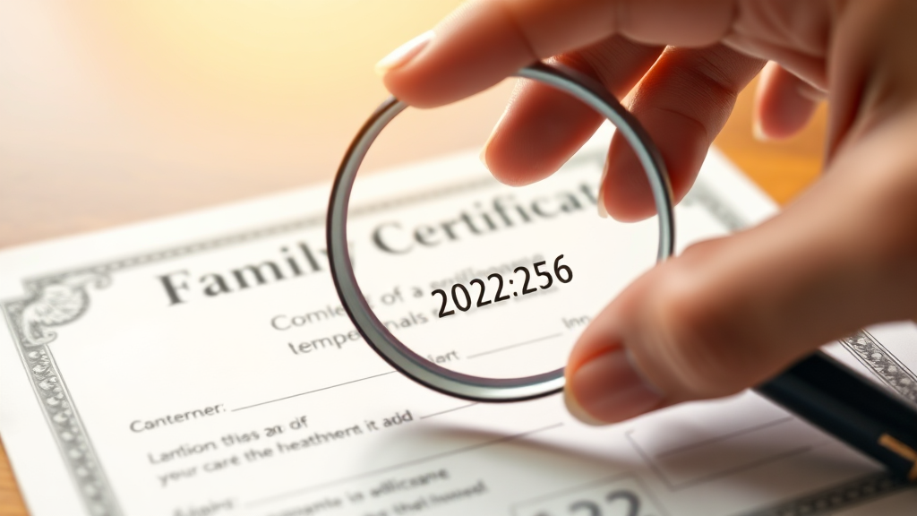 가족관계증명서 인터넷 발급 A to Z: 온라인 신청부터 PDF 저장까지! 8 발급 시, 이것만은 꼭 주의하세요! (realistic 스타일)