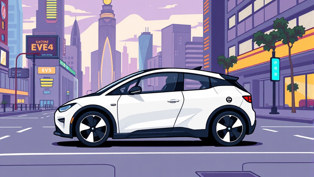 EV5 구매 가이드: 나에게 맞는 선택은? (cartoon 스타일)