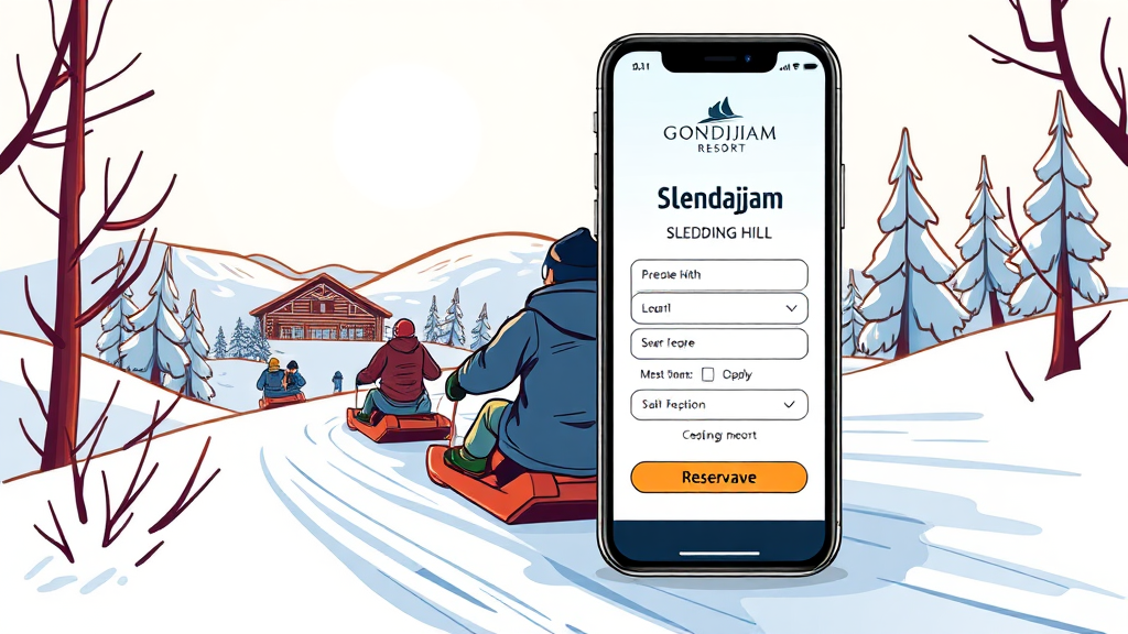 온라인 예매 방법 (illustration 스타일)