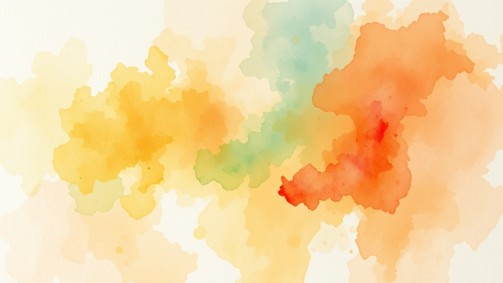 MBTI 결과 변화, 왜 그럴까? (watercolor 스타일)