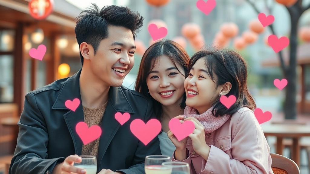 데이트 후 감정 변화와 갈등 (realistic 스타일)