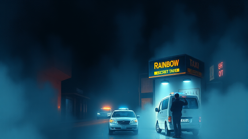 모범택시: 단순한 이동 수단 이상의 가치 (watercolor 스타일)