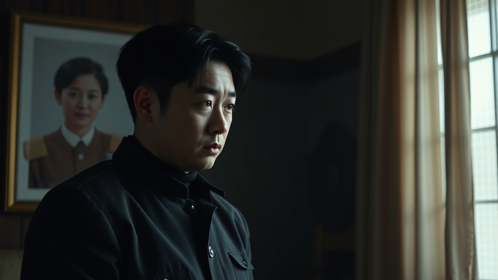 김도기의 과거와 깊은 죄책감 (realistic 스타일)