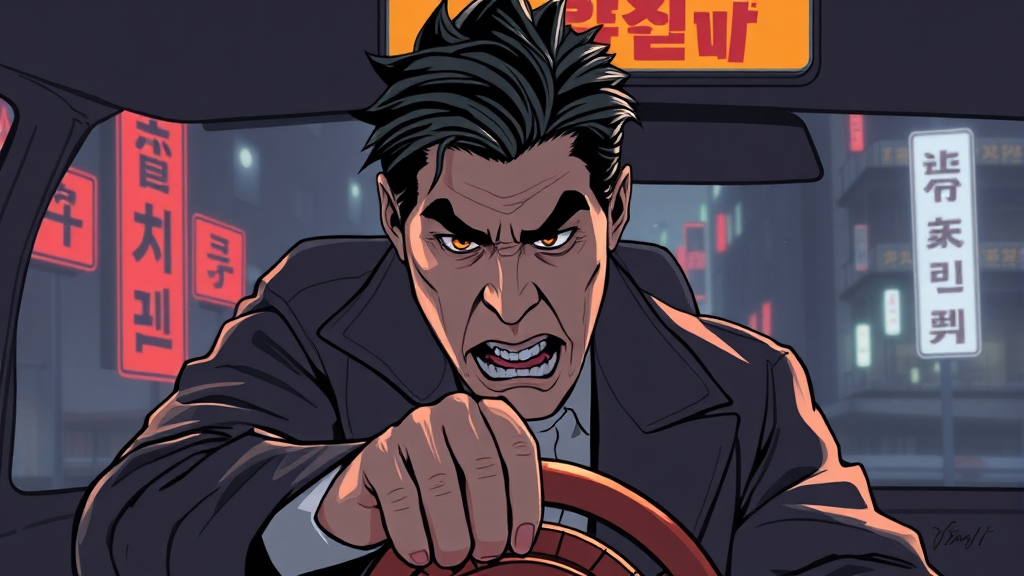 모범택시 드라마, 줄거리와 감상 (illustration 스타일)