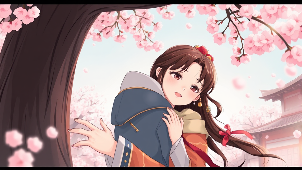 윤봄과 선재규의 로맨스 (illustration 스타일)