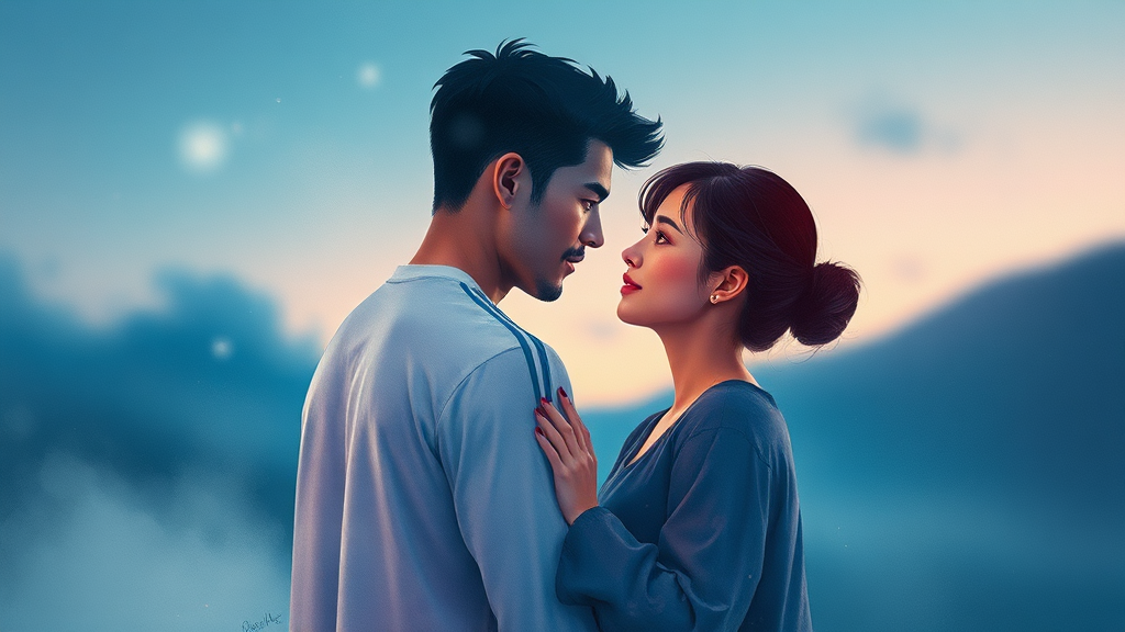 드라마 기본 정보 (watercolor 스타일)