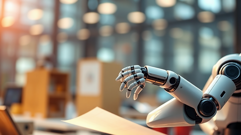 AI 에이전트 시대의 변화와 미래 전망 (realistic 스타일)