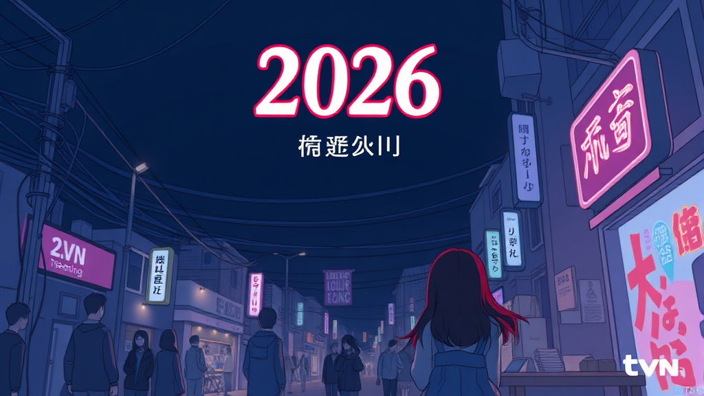 방송 및 OTT 정보 (illustration 스타일)