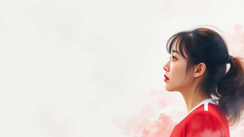 출연진 정보 (watercolor 스타일)