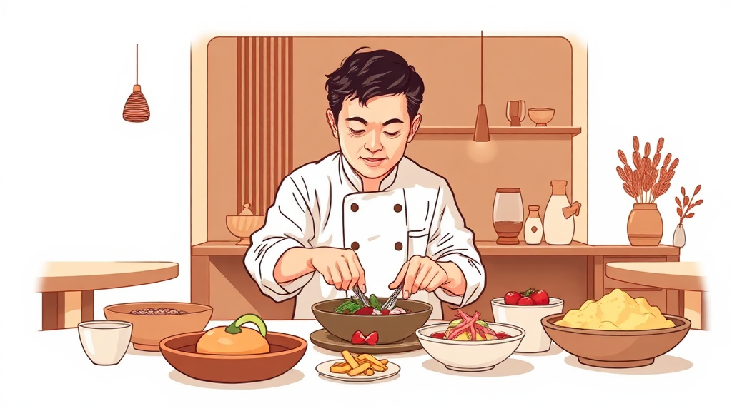 식당 네오 폐업, 새로운 시작 준비 (illustration 스타일)