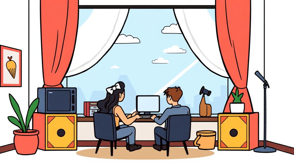 타임박스 플래너 활용 시 유의사항 (cartoon 스타일)