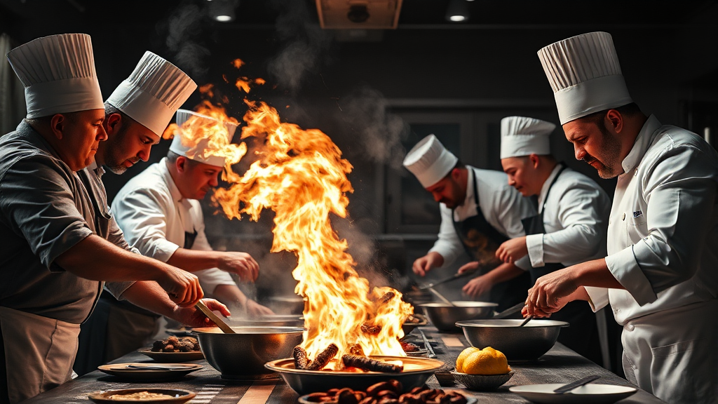 흑백요리사2 총정리: 논란 해명, 맛집 정보, 메뉴 가격, 방문 후기 4 흑백요리사2 관련 논란 및 해명 (realistic 스타일)