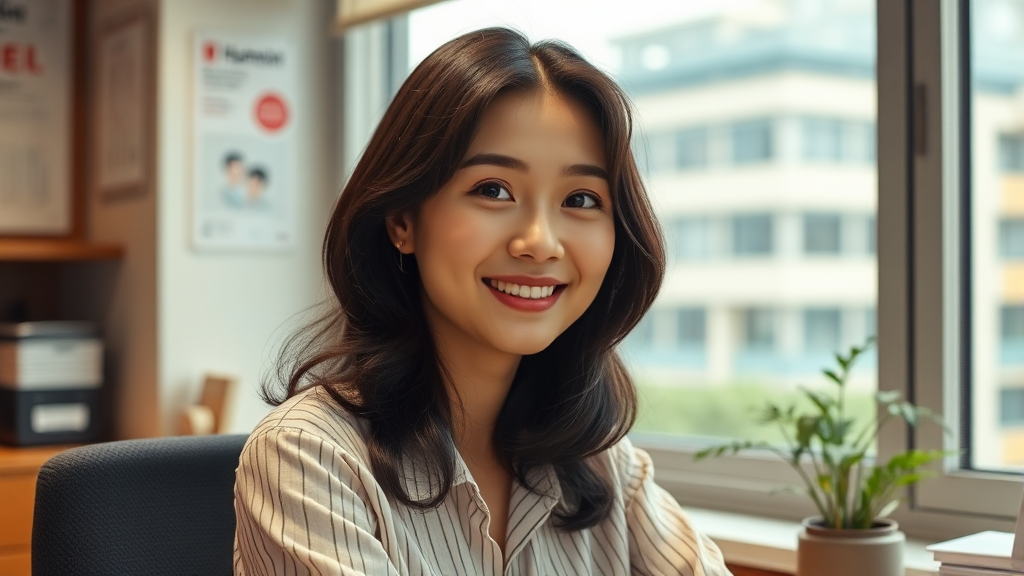 언더커버 미쓰홍: 김미숙의 비밀, 줄거리, 등장인물 관계도 완벽 분석 5 김미숙 캐릭터 심층 분석 (realistic 스타일)