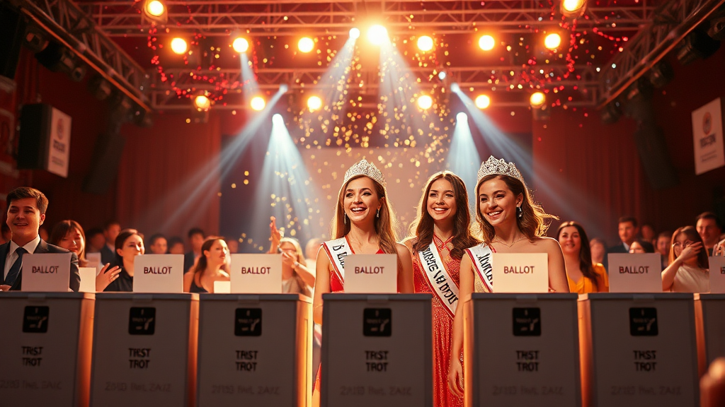 미스트롯4 문자 투표 완벽 가이드: 참여 방법, 주의사항, 투표 결과 확인까지! 5 투표 방식 상세 분석 (realistic 스타일)