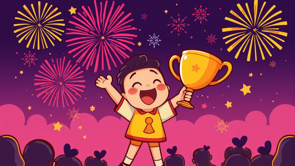 싱어게인4 파이널 결과 및 이오욱의 순위 (cartoon 스타일)