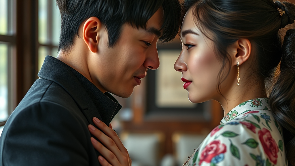 주요 등장인물은? (realistic 스타일)