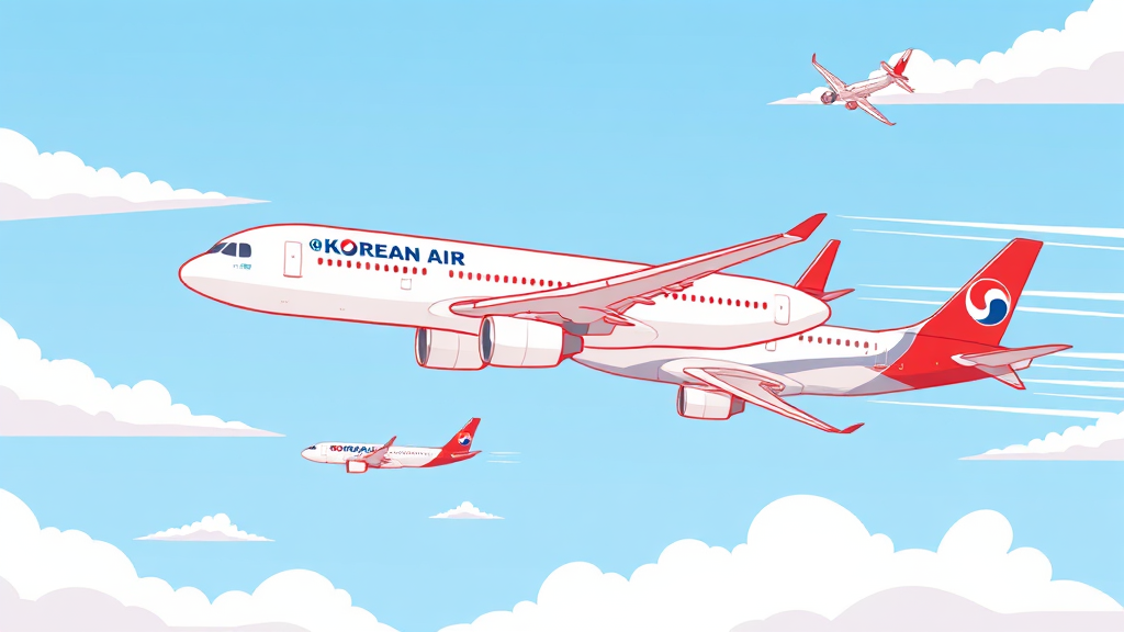 최저가 항공권 예매 전략: 검색부터 예약, 유의사항, 꿀팁 A to Z 6 항공사별 특징 및 예약 방법 (cartoon 스타일)