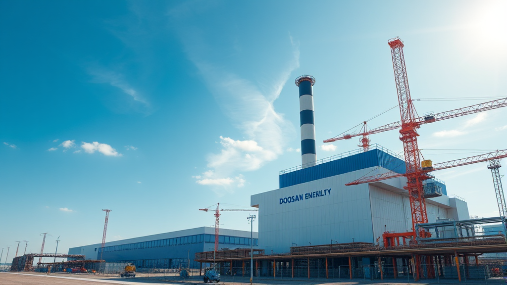 두산에너빌리티 주가 전망: 성장 동력, 목표 주가, 투자 전략 A to Z 4 에너지 산업 성장 전망은? (realistic 스타일)