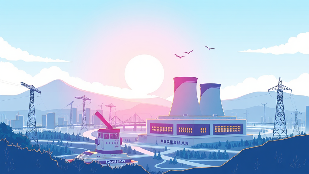 두산에너빌리티 주가 전망: 성장 동력, 목표 주가, 투자 전략 A to Z 6 증권사 목표 주가 및 투자 전망은? (illustration 스타일)