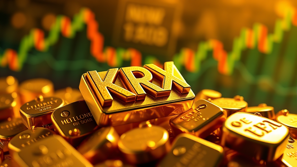 금 투자 방법 비교: 실물, ETF, KRX 금 시장 (realistic 스타일)