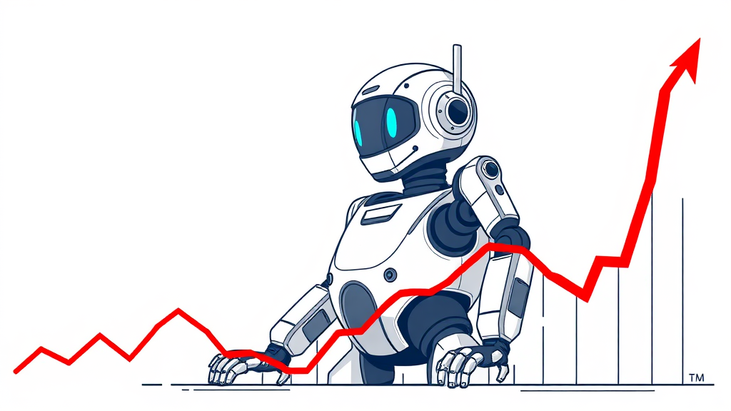 주가 변동 요인 분석 (illustration 스타일)