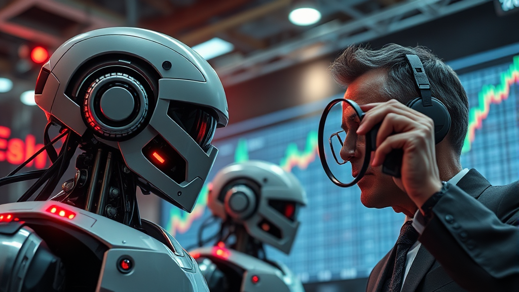 투자 시 위험 요소 (realistic 스타일)