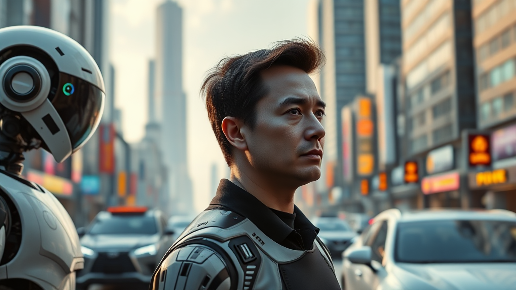 결론: AI 미래는 밝다! (realistic 스타일)