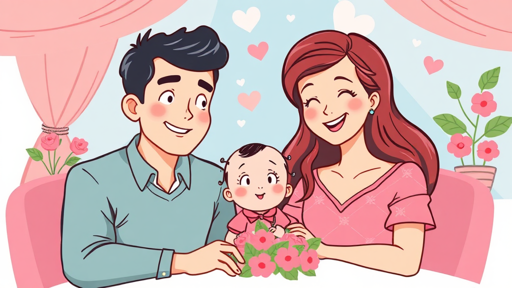 합숙맞선 프로그램 소개 (cartoon 스타일)