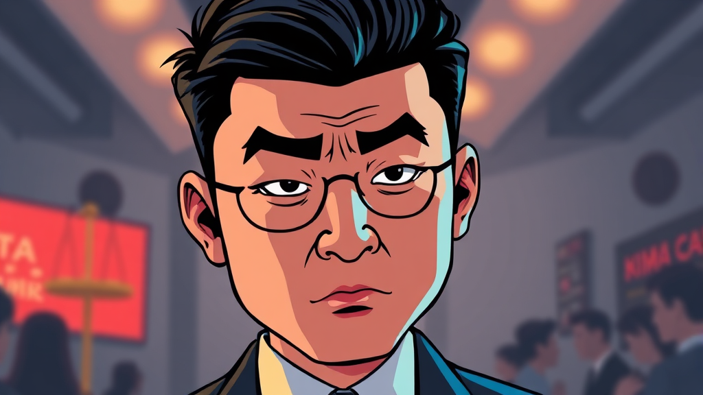 김태인 측 입장 및 반박 (cartoon 스타일)