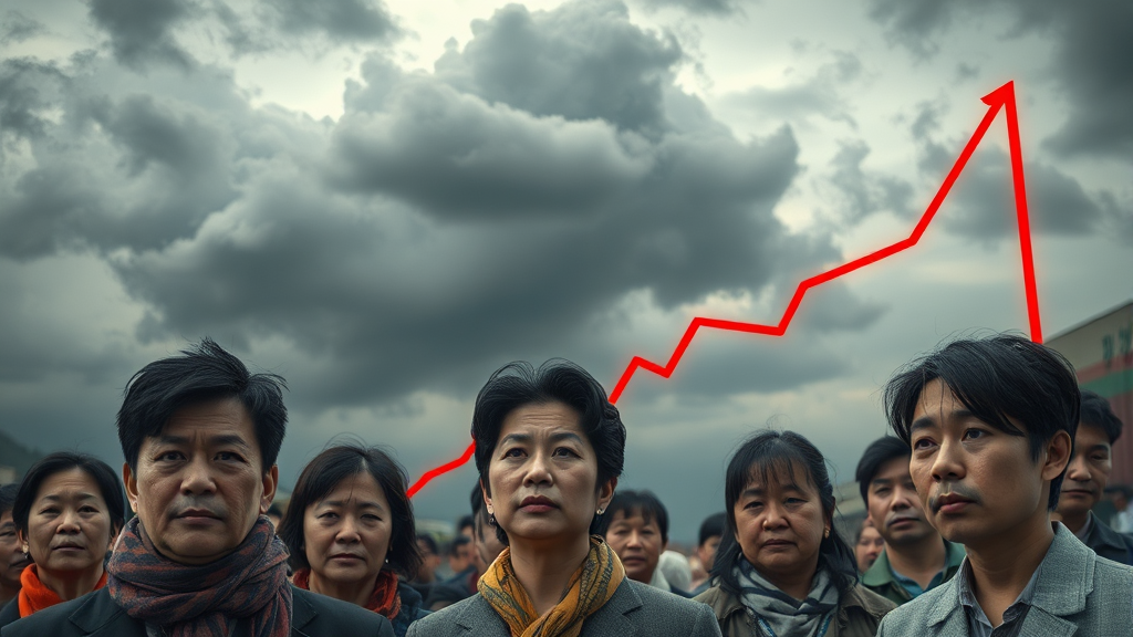 관세 인상이 한국 경제에 미치는 영향 (realistic 스타일)