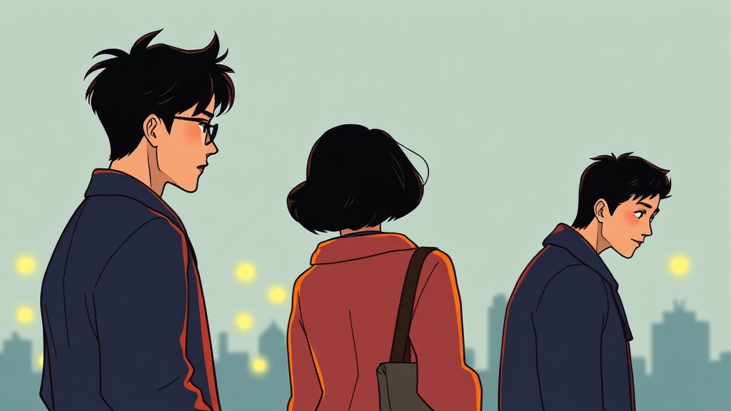 주요 등장인물 및 배우 (cartoon 스타일)