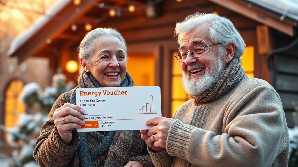 에너지바우처 사용처 및 사용 방법 (realistic 스타일)