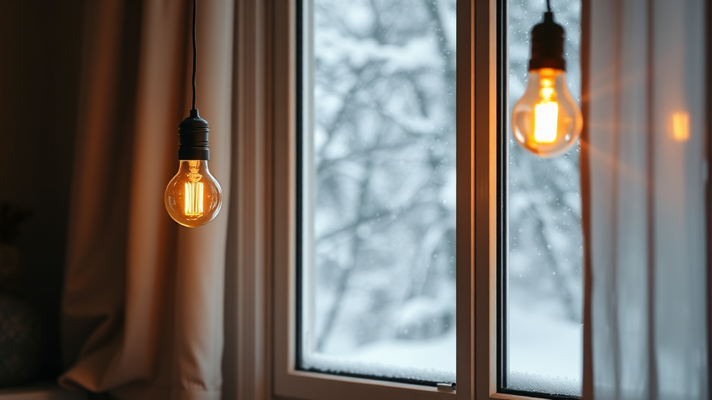 에너지 절약 팁 (realistic 스타일)