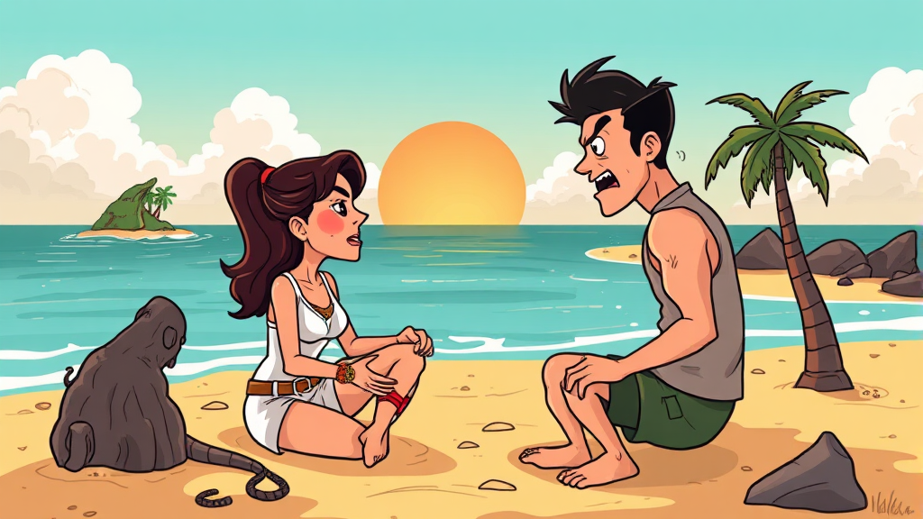 영화 줄거리 요약 (cartoon 스타일)