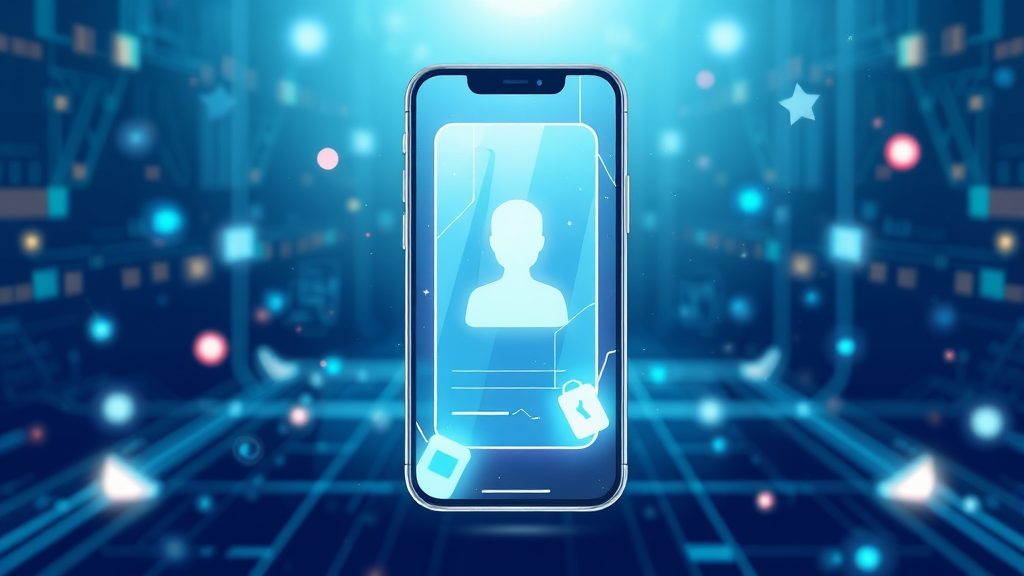 모바일 신분증이란? (illustration 스타일)