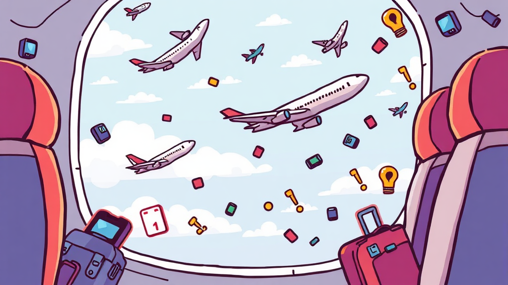 여행 전 체크리스트 (FAQ) (cartoon 스타일)